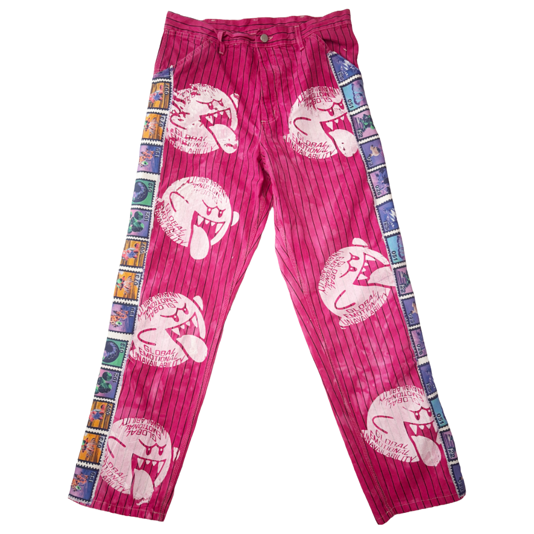 EMOTIONALLY UNAVAILABLE GHOST PANTS