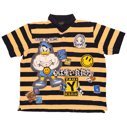 BUFF DUCK STRIPED POLO