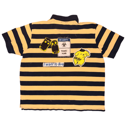 BUFF DUCK STRIPED POLO