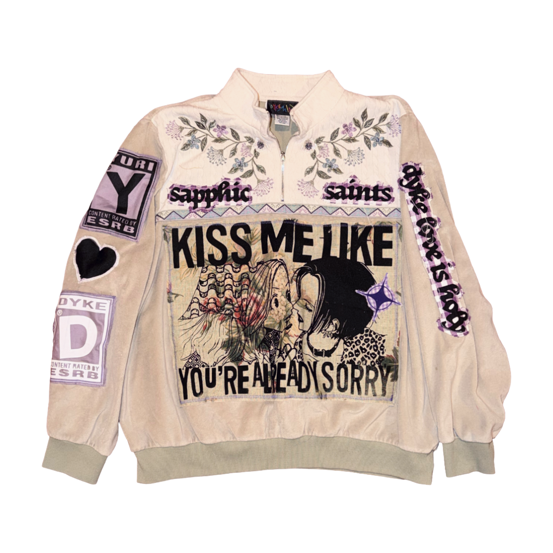 ROOMMATES GRANNY QUARTER ZIP