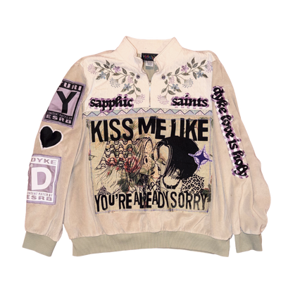 ROOMMATES GRANNY QUARTER ZIP