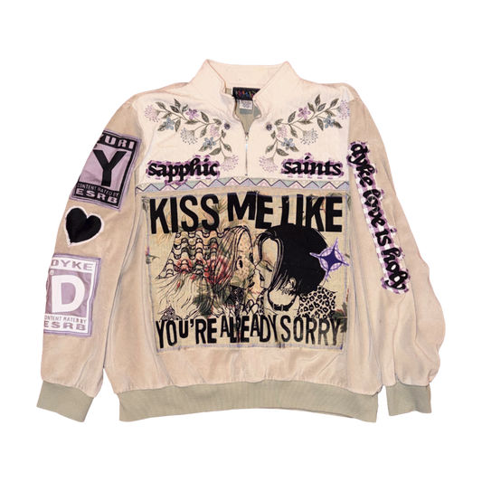 ROOMMATES GRANNY QUARTER ZIP