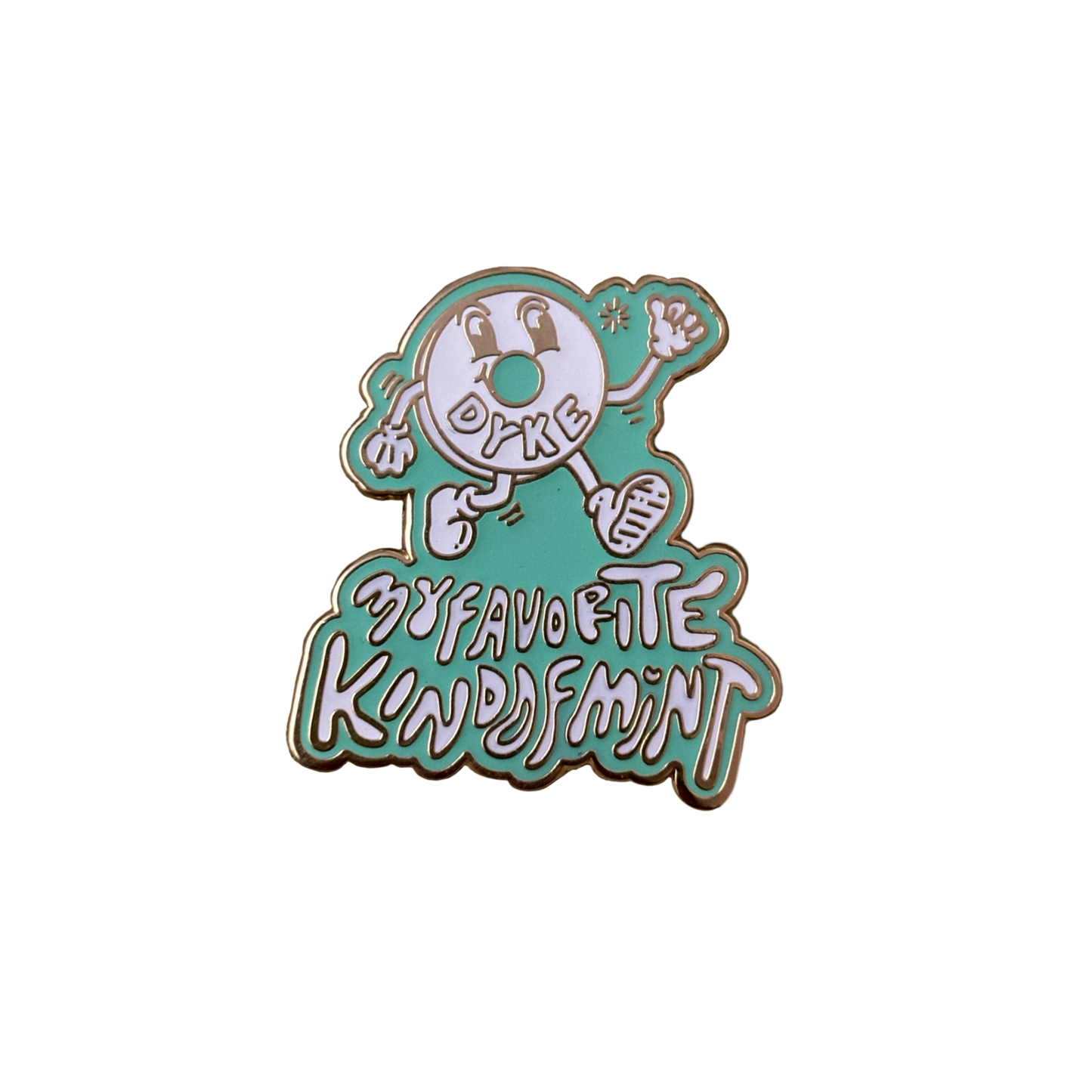 MY FAVORITE MINT HARD ENAMEL PIN